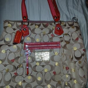 Authentic Vintage Coach Poppy Bag In Excellent Condition